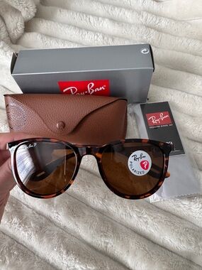 Ray-Ban Tortoiseshell Frame with Brown Lenses Sunglasses